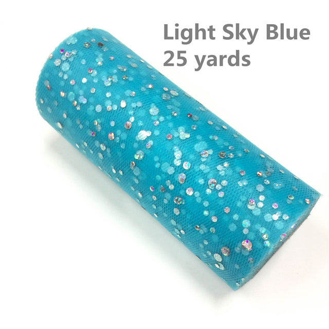 Mesh Glitter Sequin Tulle Roll
