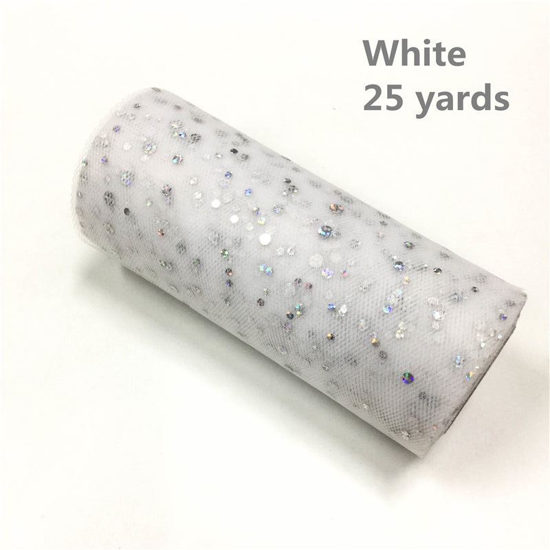 Mesh Glitter Sequin Tulle Roll