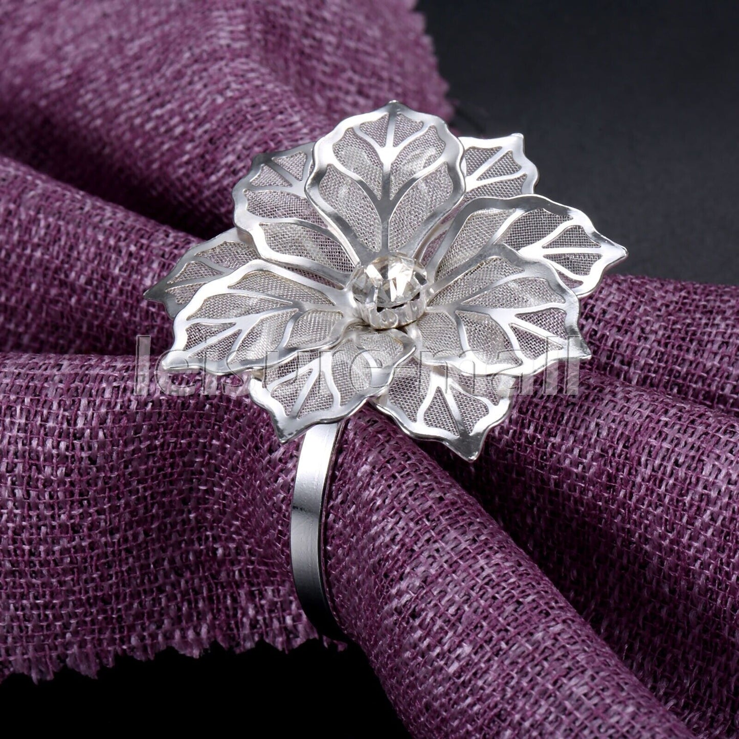 Rose Flower Napkin Holder