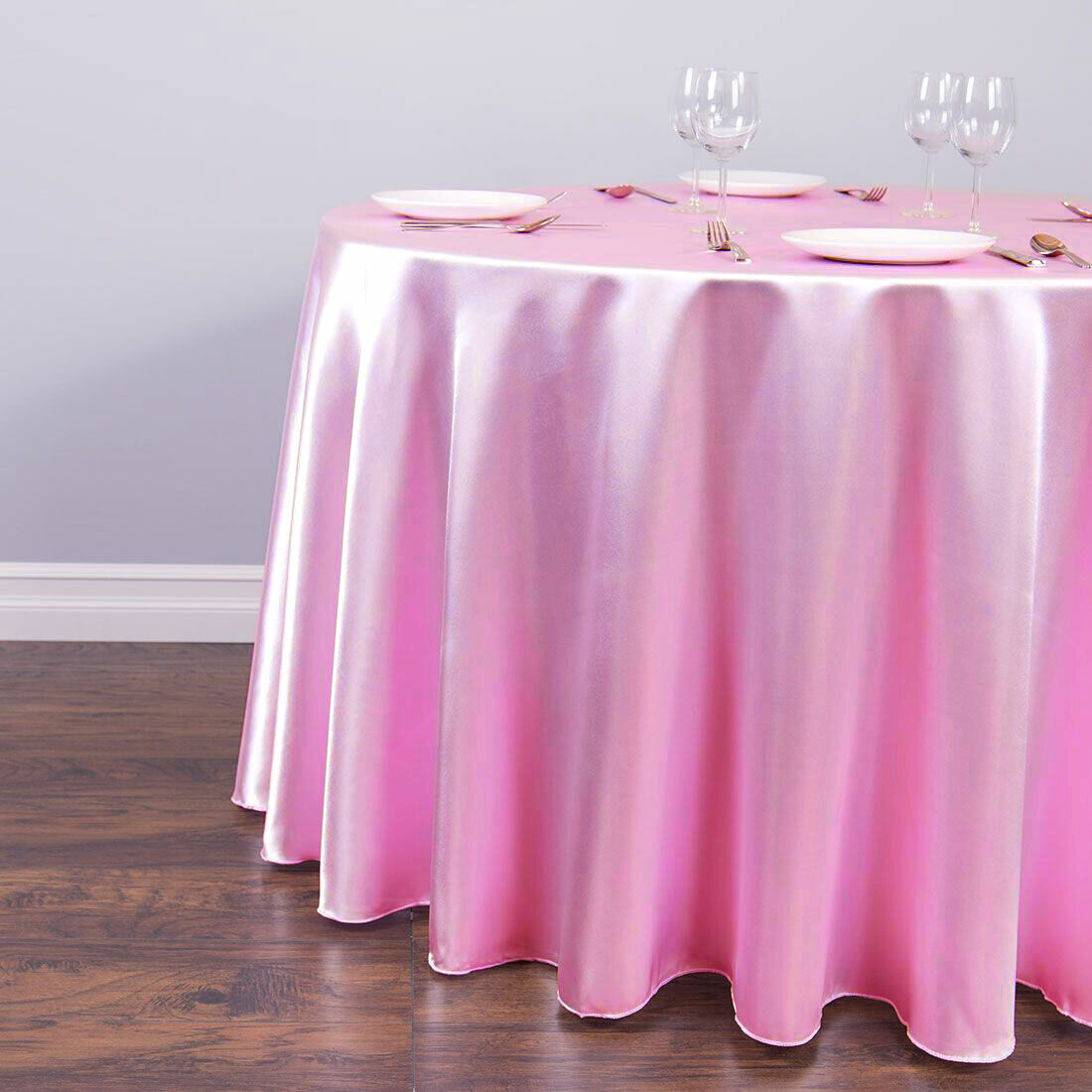 Satin Round Tablecloth