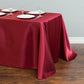 Burgundy Tablecloth